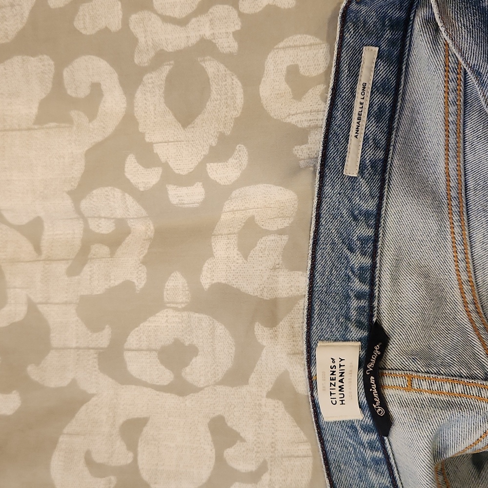 Citizens of Humanity Annabelle Long Vintage Relaxed Shorts in Melody size 28 - Picture 15 of 15